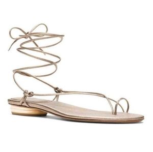 STUART WEITZMAN Lace-Up Nieta Sandals
